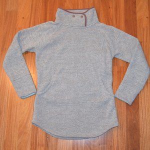 Prana Tri Thermal Threads Tunic fleece pullover size M